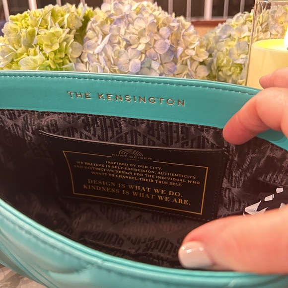 Kurt Geiger London ~ Long Kensington Quilted Leather Shoulder Bag - Picture 5 of 5